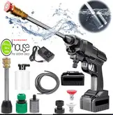 کارواش پرفشار و سم پاش شارژی 96 ولت سایبر مدل CYCW-9601