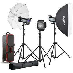 کیت فلاش نورپردازی GODOX STUDIO FLASH LIGHT KIT QS600 II