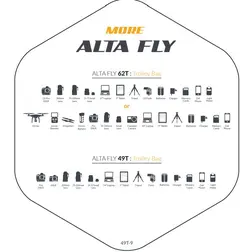 کیف چرخ دار ونگارد Vanguard Alta Fly 49T