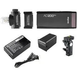 فلاش باتری دار گودکس GODOX AD200PRO TTL POCKET FLASH KIT