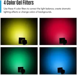 شیدر گودکس Godox Honey Comb BD-04 به همراه 4 رنگ فیلتر