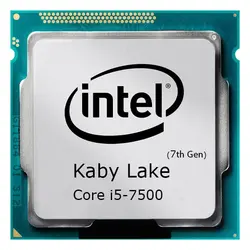 پردازنده مرکزی اینتل سری Kaby Lake مدل Core i5-7500