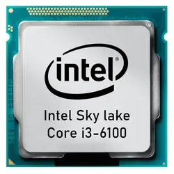 پردازنده مرکزی اینتل سری Skylake مدل Core i3-6100