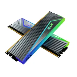 رم کامپیوتر DDR5 دو کاناله 6000 مگاهرتز CL40 ای دیتا ایکس پی جی مدل XPG CASTER RGB DRAM MODULE ظرفیت 32 گیگابایت