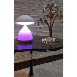 چراغ خواب طرح قارچ مدل مولتی کالر کد JIMI111Bedside lamp with mushroom design, multi-color code JIMI111