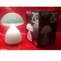 چراغ خواب طرح قارچ مدل مولتی کالر کد JIMI111Bedside lamp with mushroom design, multi-color code JIMI111