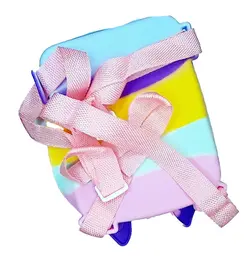 کیف کوله پشتی دخترانه مدل فیجت ضد استرس پاپیت طرح یونیکورن تک شاخhandsfree bag
