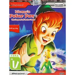 Disneys Peter Pan: The Legend Of NeverLand PS2 لوح زرینLOHE ZARIN DISNEY'S PETER PAN: THE LEGEND OF NEVERLAND PS2