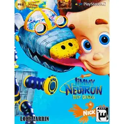 Jimmy Neutron Boy Genius PS2 لوح زرینLOHE ZARIN JIMMY NEUTRON BOY GENIUS PS2