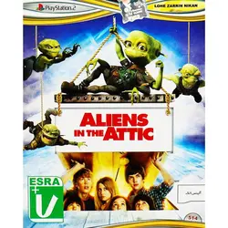 Aliens In The Attic PS2 لوح زرینLOHE ZARIN ALIENS IN THE ATTIC PS2