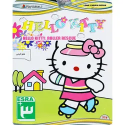 Hello Kitty Roller Rescue PS2 لوح زرینLOHE ZARIN HELLO KITTY ROLLER RESCUE PS2