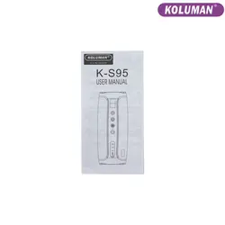 اسپیکر بلوتوثی قابل حمل کلومن مدل KS 95Koluman K-S95 Bluetooth Speaker