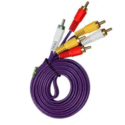 کابل 1.5متری 3 به 3 صدا و تصویر1.5 meter 3 by 3 audio and video cable