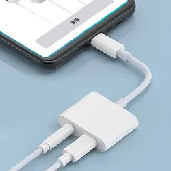 تبدیل CAZA K2 Lightning to AUX / Lightning 11cmCAZA K2 Lightning to AUX / Lightning 11cm Adapter