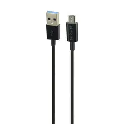 شارژر فندکی فست شارژ Bavin PC310 2.4A 12W + کابل میکرو یو اس بیBavin PC310 2.4A 12W Fast Car Charger With MicroUSB Cable