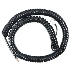 بند فنری گوشی تلفن مسی Pana iran 5mTelephone 5m Spring Cable