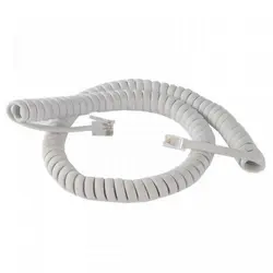 بند فنری گوشی تلفن مسی Pana iran 5mTelephone 5m Spring Cable