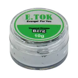 خمیر سیلیکون کاسه ای Berg E-Tok 10gBerg E-Tok 10g Silicone Thermal Grease