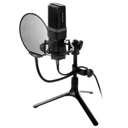 میکروفون کندانسور و پایه لرزشگیر Yanmai Micpro X1 + پاپ فیلترYanmai Micpro X1 Microphone