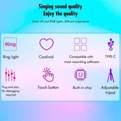 میکروفون کندانسور و پایه لرزشگیر Yanmai Micpro X1 + پاپ فیلترYanmai Micpro X1 Microphone