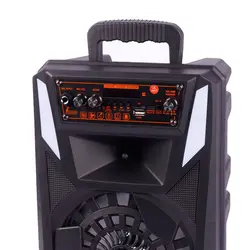 اسپیکر بلوتوثی رم و فلش خور Galexbit GS16 + میکروفون و ریموت کنترلGALEXBIT GS16 WIRELESS SPEAKER