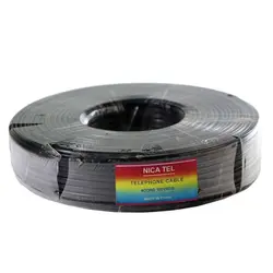 کابل تلفن ۲ زوج مس نیکاتل ۱۰۰ یاردیNicatel Telephone Cable 100yrd