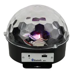 لامپ LED اسپیکر دار بلوتوثی و فلش خور MP3 LED Magic Ball Light + ریموت کنترلMP3 LED MAGIC MAGIC BALL LIGHT