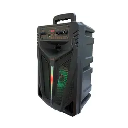 اسپیکر چمدانی بلوتوثی رم و فلش خور Galexbit GS-15 + میکروفون و ریموت کنترلGALEXBIT GS-15 WIRELESS SPEAKER