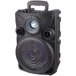 اسپیکر بلوتوثی رم و فلش خور Galexbit GS21 + میکروفون و ریموت کنترلGALEXBIT GS21 WIRELESS SPEAKER