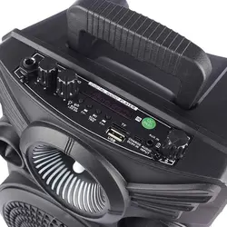 اسپیکر بلوتوثی رم و فلش خور Galexbit GS21 + میکروفون و ریموت کنترلGALEXBIT GS21 WIRELESS SPEAKER