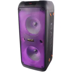 اسپیکر چمدانی بلوتوثی رم و فلش خور RS-D32 + میکروفون و ریموت کنترلRS-D32 WIRELESS SPEAKER