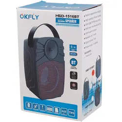 اسپیکر بلوتوثی رم و فلش خور Qkfly HSD-1516BTQkfly HSD-1516BT Wireless Speaker