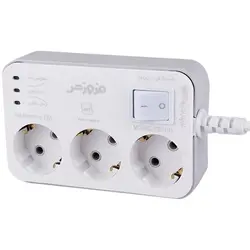 محافظ برق یخچال و فریزر 3 خانه ارت دار فروزش با کابل 4.8 متری FR300Foroozesh FR300 4.8M POWER STRIP
