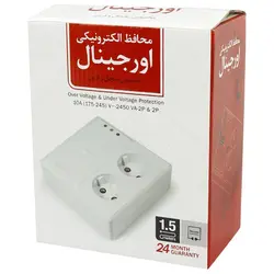 محافظ برق یخچال و فریزر ۲ خانه اورجینال با کابل ۱٫۵ متری OriginalOriginal Voltage Protector 1.5m