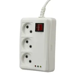 محافظ برق یخچال و فریزر ۳ خانه فروزش با کابل ۲٫۸ متری Foroozesh FR231Foroozesh FR231 Voltage Protector 2.8m