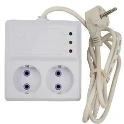 محافظ برق یخچال فریزر ۲ خانه پیکو الکتریک با کابل ۱/۵ متریPico Voltage Protector with 2 Entries