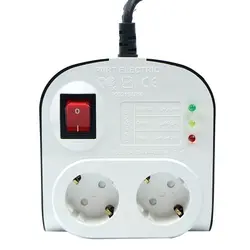 محافظ برق یخچال فریزر ۲ خانه ارت دار پارت الکتریک PE8789 با کابل ۳ متریPart Electric PE8789 Voltage Protector 3m power strip