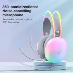 هدست گیمینگ اونیکوما مدل X25 RGBOnikoma X25 RGB gaming headset