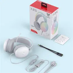 هدست گیمینگ اونیکوما مدل X25 RGBOnikoma X25 RGB gaming headset