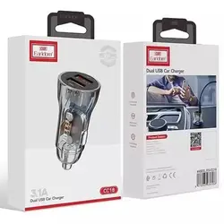 شارژر فندکی فست شارژ Earldom ES-CC18 3.1A 15.5WEARLDOM ES-CC18 3.1A 15.5W CAR FAST CHARGER