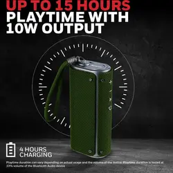 اسپیکر بلوتوثی قابل حمل هانیول مدل Trueno U200Honeywell Trueno U200 bluetooth speaker