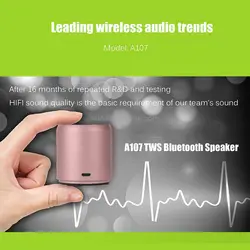 اسپیکر بلوتوثی قابل حمل ایوا مدل A107Eva bluetooth speaker model A107