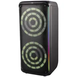 اسپیکر چمدانی رم و فلش خور KTS-1912 + میکروفون و ریموت کنترلKTS-1912 WIRELESS SPEAKER