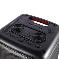 اسپیکر چمدانی رم و فلش خور KTS-1912 + میکروفون و ریموت کنترلKTS-1912 WIRELESS SPEAKER