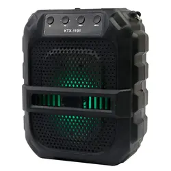 اسپیکر بلوتوثی رم و فلش خور KTX-1191KTX-1191 WIRELESS SPEAKER