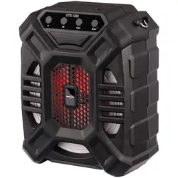 اسپیکر بلوتوثی رم و فلش خور Greatnice GTS-1222 + میکروفونGREATNICE GTS-1222 WIRELESS SPEAKER