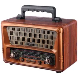 رادیو اسپیکر بلوتوثی رم و فلش خور Meier M-1805BT + ریموت کنترلMEIER M-1805BT RADIO SPEAKER