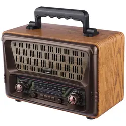 رادیو اسپیکر بلوتوثی رم و فلش خور Meier M-1805BT + ریموت کنترلMEIER M-1805BT RADIO SPEAKER