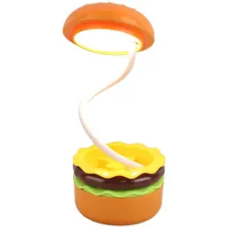 چراغ مطالعه فانتزی طرح همبرگر Burger Lamp KD300BURGER LAMP KD300 LED TABLE LAMP DESIGN FANTASY READING LIGHT