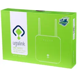 مودم روتر 2 آنتن Ugalink UG-4221 4G LTE 300MbpsUGALINK UG-4221 4G LTE 300MBPS WIRELESS MODEM ROUTER